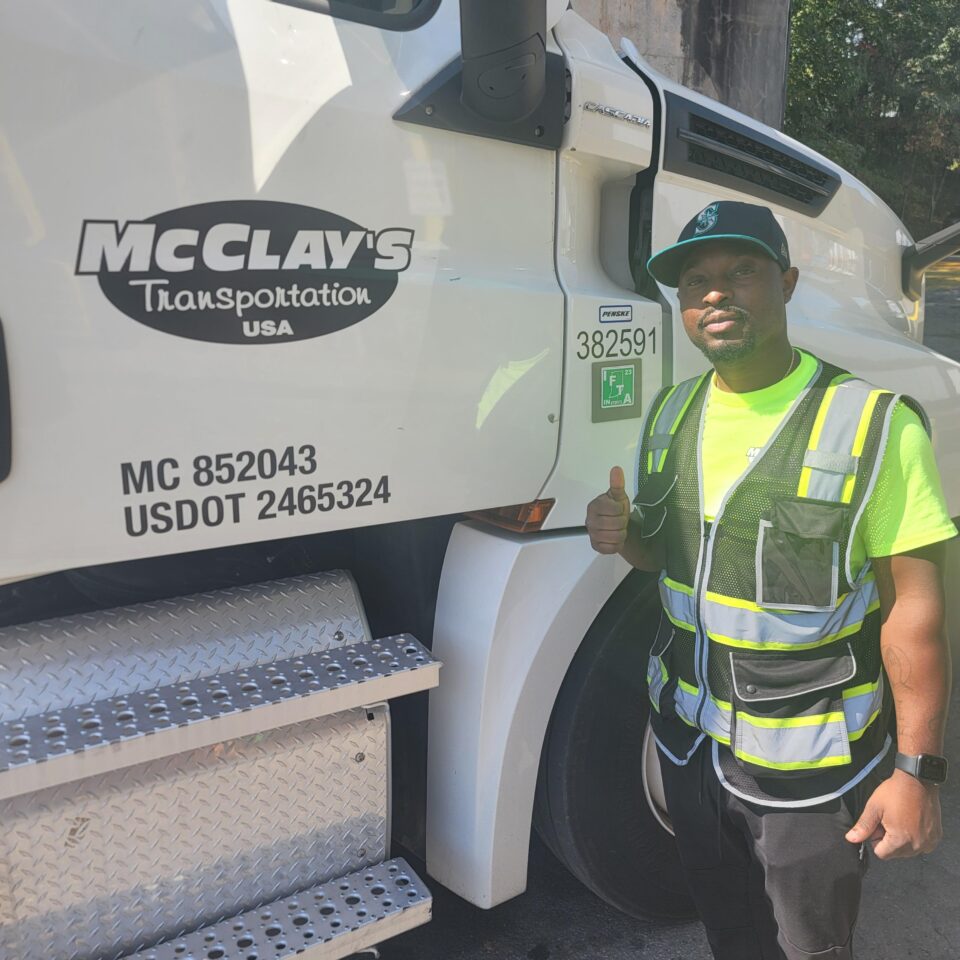McClay's truck driver